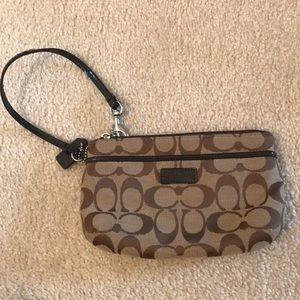 Coach wristlet
